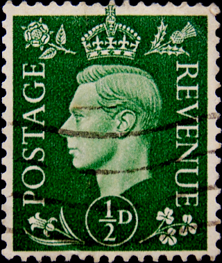  1937  . King George VI . 0,5 p . (2)
